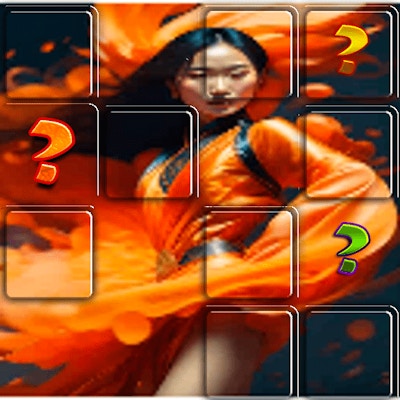 Aerial Silk Artist Memory Match By Gamepix