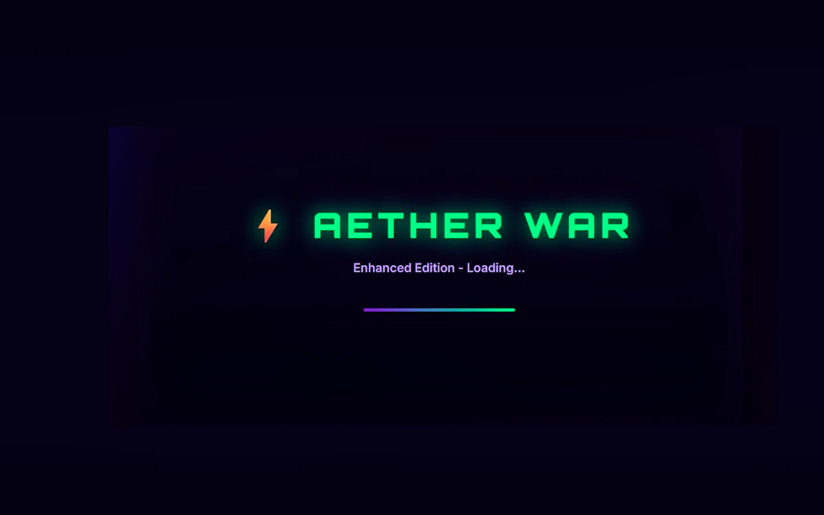 Play Aether War — free online Battle game