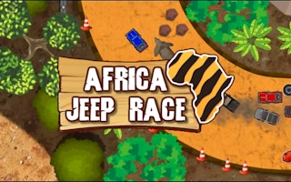 Africa Jeep Race game cover