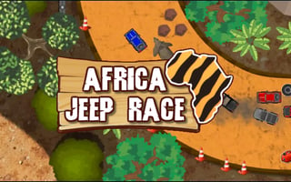 Africa Jeep Race game cover