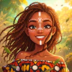 African Princesses Style Island