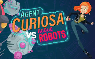 Agent Curiosa Vs Rogue Robots game cover