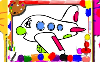 Airplane Coloring Book game cover