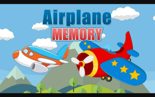 Airplane Memory game cover
