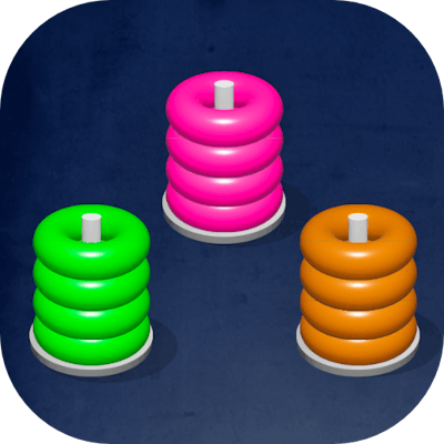 Color Hoop Stack By Gamepix