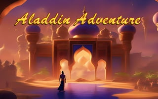 Aladdin Platformer game cover