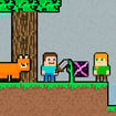 Alex and Steve Adventures Saves - Play Free Best two-player Online Game on JangoGames.com