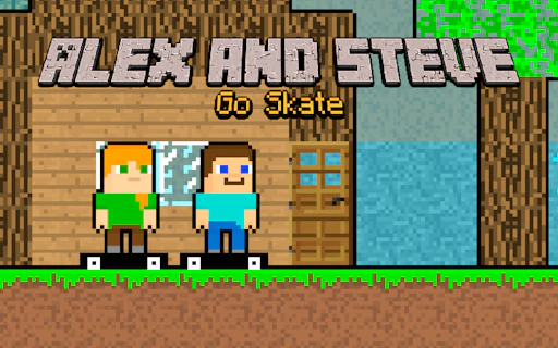 Alex and Steve Go Skate