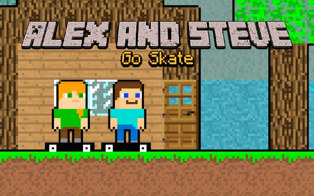 Alex and Steve Go Skate game