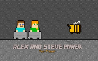Alex And Steve Miner Two-player game cover