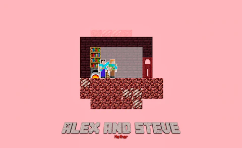 Alex and Steve Nether game thumbnail