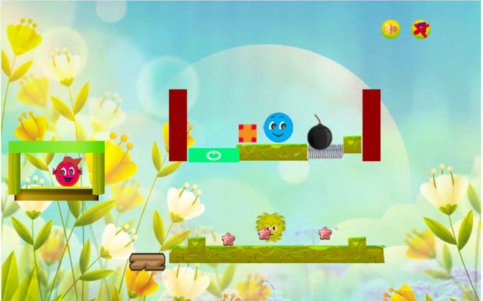Alex Meets Ally Spring — free online arcade game on Glaze Games