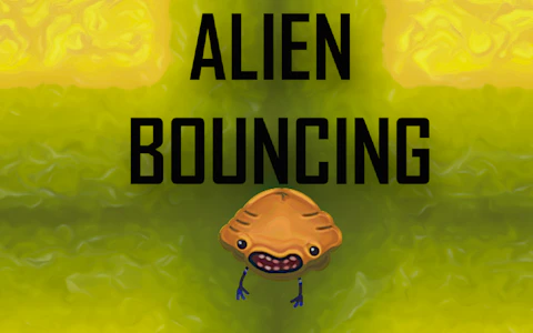 Alien Bouncing game artwork