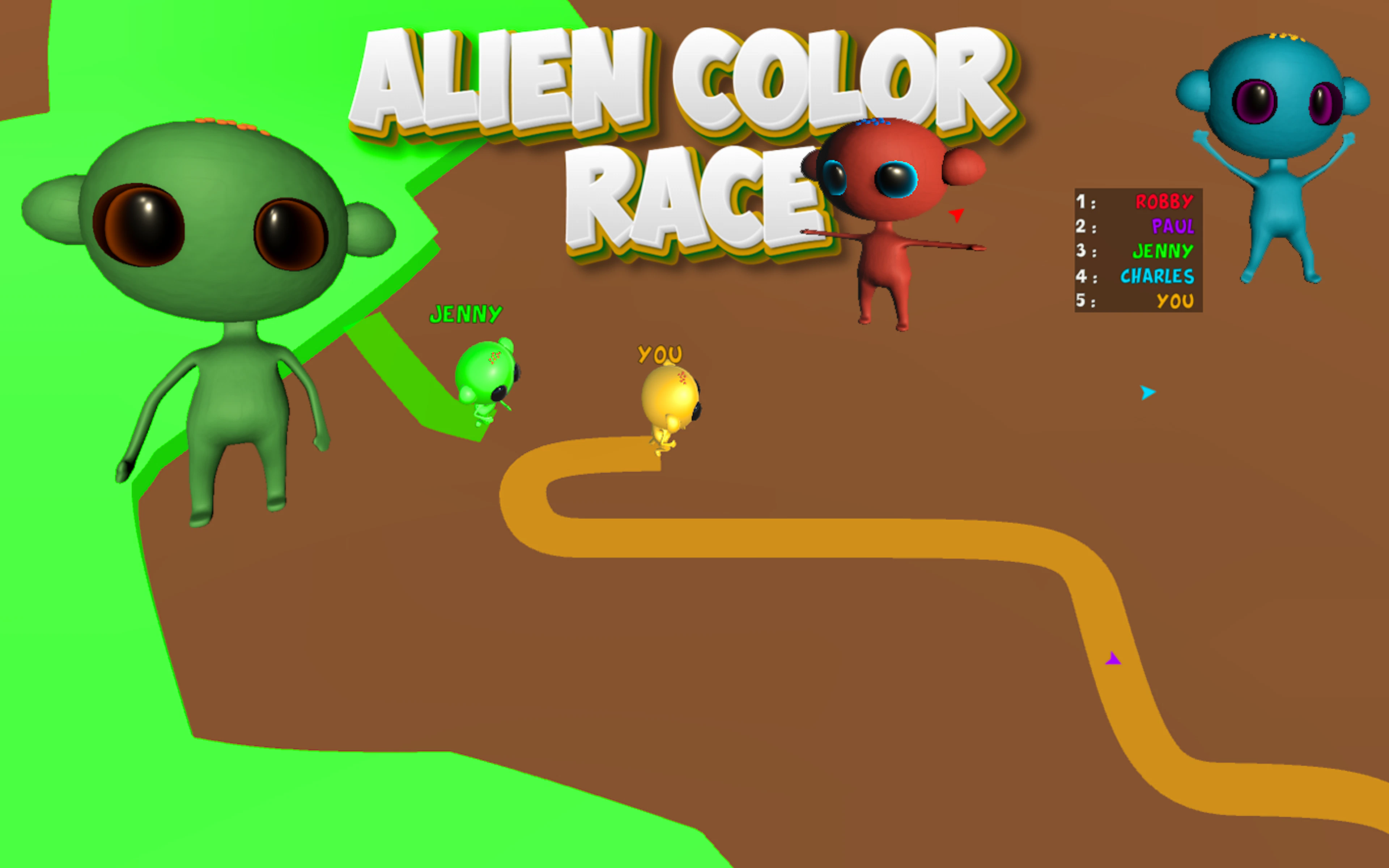 Alien Color Race
