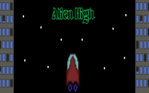 Alien High game artwork