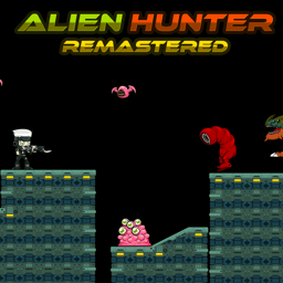 Alien Hunter Remastered Online action Games on taptohit.com