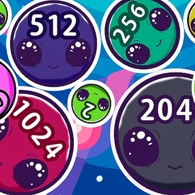 Alien Merge 2048 By Gamepix