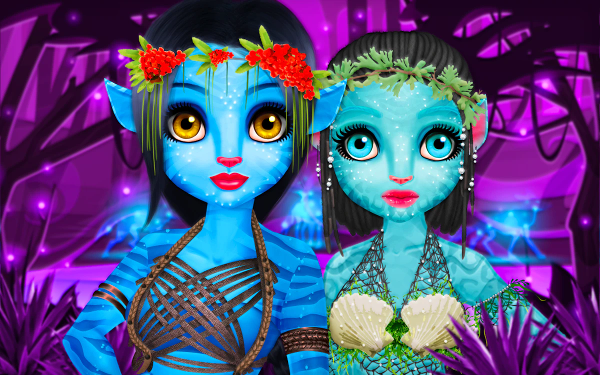 Play Alien Princess — free online Games For Girls game