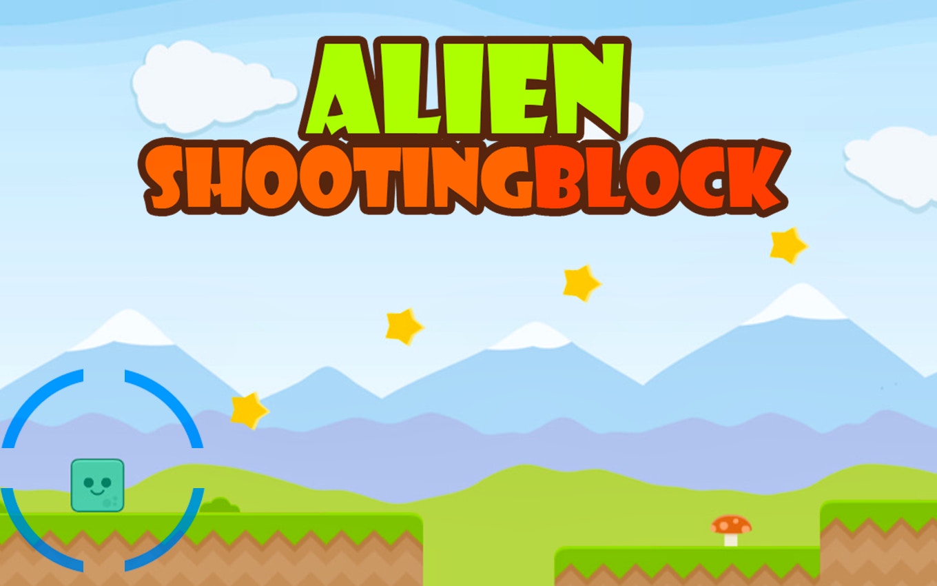 Alien Shooting Block