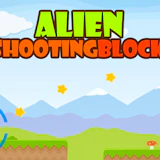 Alien Shooting Block