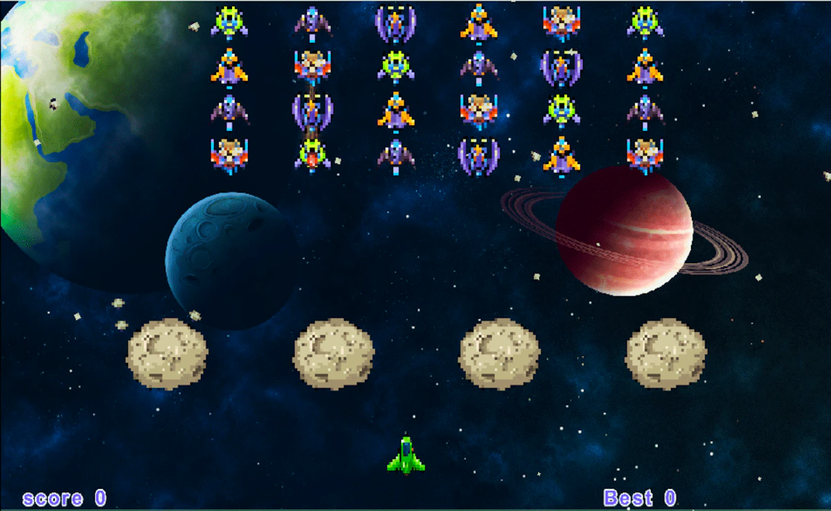 Play Alien Space Invasion — free online Arcade game