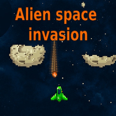 Alien Space Invasion By Gamepix