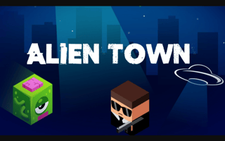 Alien Town game cover