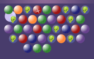 Aliens Bubble Shooter game cover