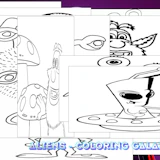 Aliens - Coloring Galaxy Page