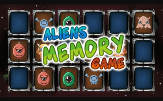 Aliens Memory Game