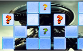 Aliens Memory Match game cover