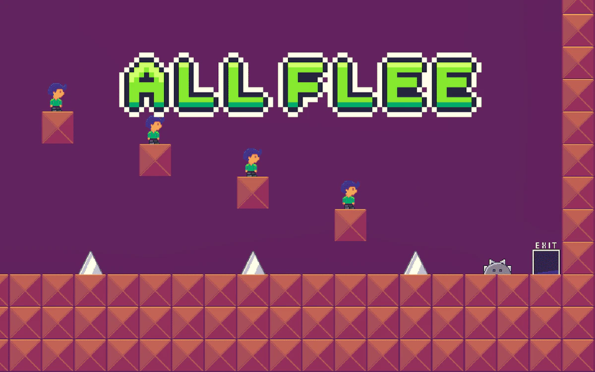All Flee 🕹️ Play Now on GamePix