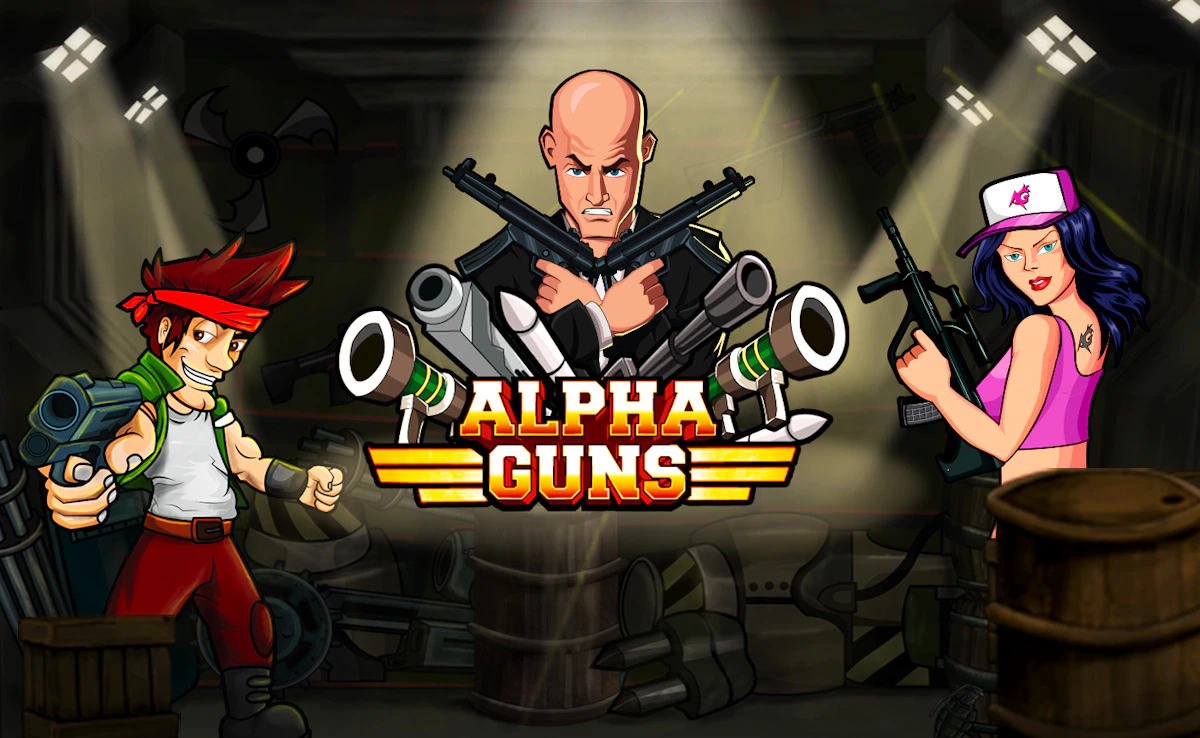 Play Alpha Guns — free online Mobile game