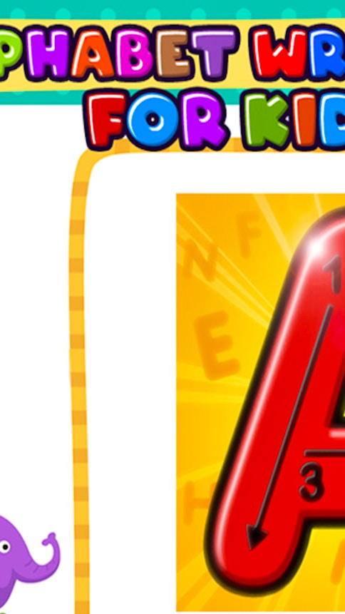 Cover Image Alphabet Writing for Kids