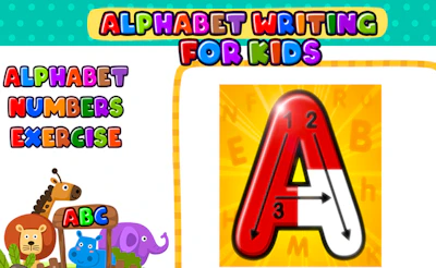 Alphabet Writing for Kids cover art