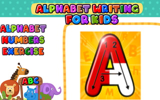 Juega gratis a Alphabet Writing for Kids