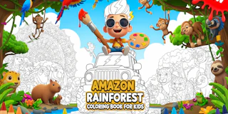 Amazon Rainforest Coloring Book for Kids thumbnail