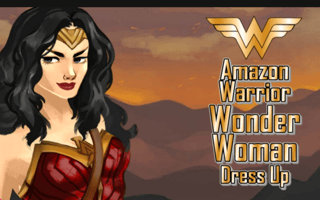 Amazon Warrior Wonder Woman Dress Up game cover