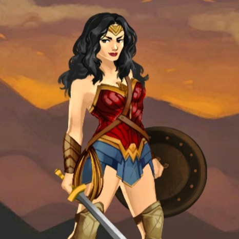 Warrior Wonder Woman Dress Up - Online Game - Play for Free