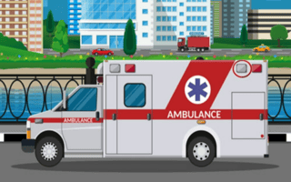 Ambulance Trucks Differences game cover