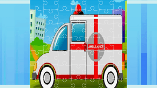 Ambulance Trucks Jigsaw game cover
