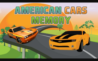American Cars Memory game cover