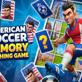 American Soccer Memory Matching Game