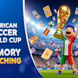 American Soccer World Cup Memory Matching