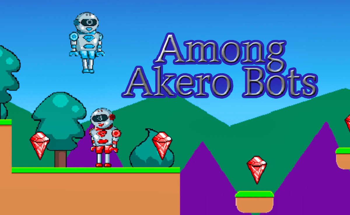 Play Among Akero Bots — free online Adventure game