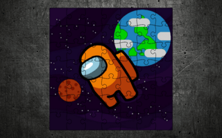 Among Space Jigsaw game cover
