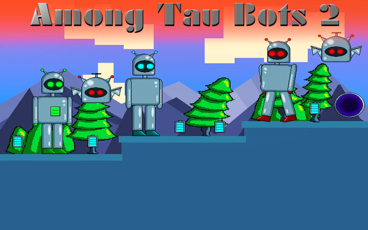 Play Among Tau Bots 2 — free online Platformer game