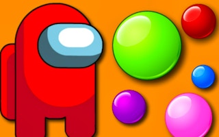 Among Them Bubble Shooter game cover