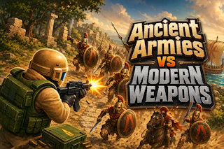 Ancient Armies vs Modern Weapons