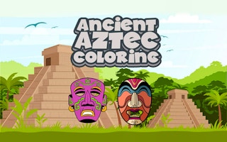 Ancient Aztec Coloring game cover